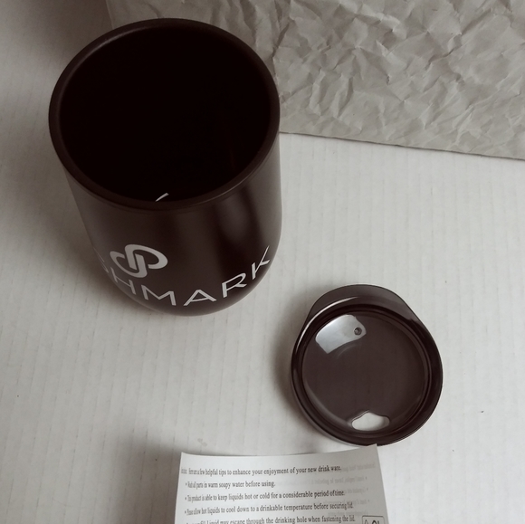 Original From POSHMARK Back Stainless Steel Wine Tumbler 10 Oz Hot/Cold Drink - Picture 4 of 16